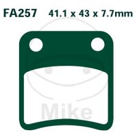 EBC Brake pad set Carbon Scooter SFAC257