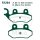 EBC Brake pad set Carbon Scooter SFAC264