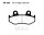 EBC Brake pad set Carbon Scooter SFAC323