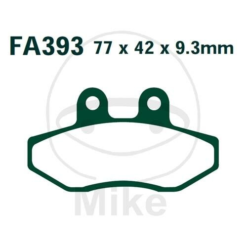 EBC Brake pad set Carbon Scooter SFAC393