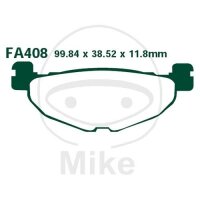 EBC Brake pad set Carbon Scooter SFAC408