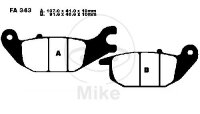 EBC Brake pad set Sinter HH FA343HH