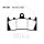 EBC Extreme Pro Brake Pad Set Sinter EPFA EPFA188HH