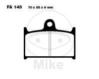 EBC Extreme Pro Brake Pad Set Sinter EPFA EPFA145HH