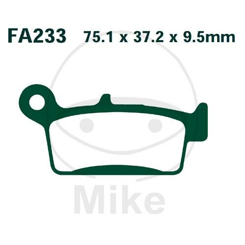 EBC Scooter brake pad set organic SFA233