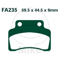 EBC Scooter Bremsklotz Satz organisch SFA235