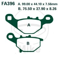 EBC Scooter brake pad set organic SFA396