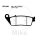 EBC Extreme Pro Brake Pad Set Sinter EPFA EPFA226HH