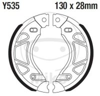 Bremsbacken mit Feder für Yamaha YBR 125 07-16 YBR...