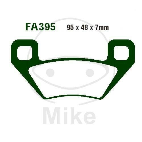 EBC Brake pad set Sinter R Off-Road FA395R