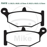 EBC Brake pad set Sinter HH FA419HH