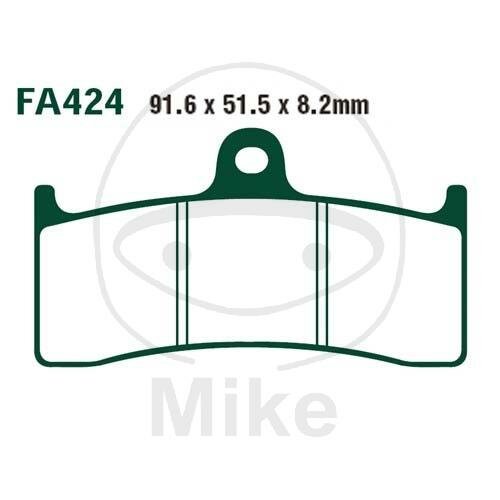 EBC Brake pad set Sinter HH FA424HH