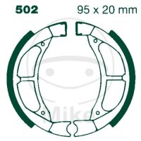 Brake shoes with spring for Suzuki RM Yamaha YZ PW 80 90...