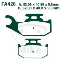 Set di pastiglie freno EBC Sinter R Off-Road FA428R