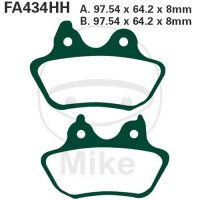 EBC Brake pad set Sinter HH FA434HH