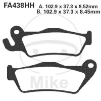 EBC Brake pad set Sinter HH FA438HH