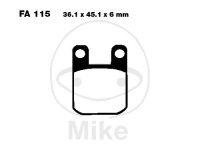 Brake pad for Beeline Beta Derbi Italjet Peugeot Piaggio...