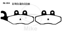 Brake pad for Aprilia Derbi Gilera Peugeot Piaggio Rieju...