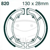 Brake shoes without spring for SYM 50 125
