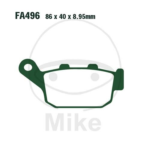 EBC Brake pad set Sinter HH FA496HH