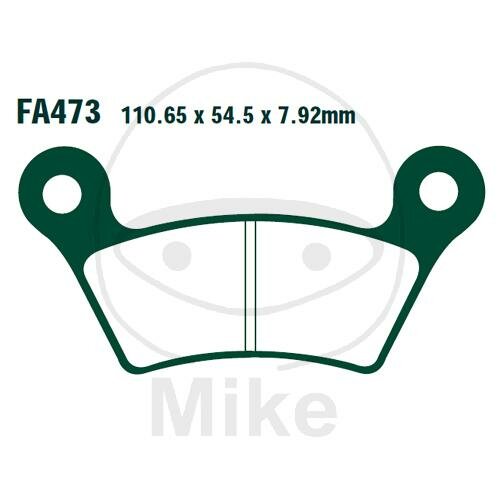 EBC Brake pads standard FA473