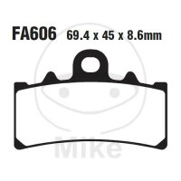 EBC Brake pad set Sinter HH FA606HH
