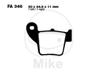EBC Brake pad set Sinter R Off-Road FA346R