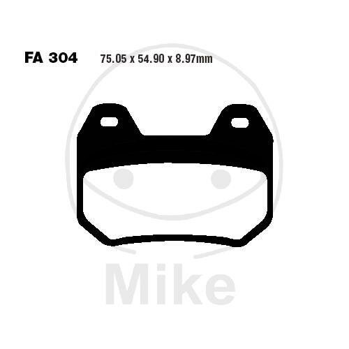 EBC Brake pad set Sinter HH FA304HH