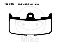 EBC Brake pad set Sinter HH FA345HH