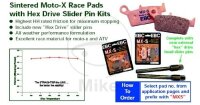 EBC Racing Sintered brake pad set for Moto Cross MXS131