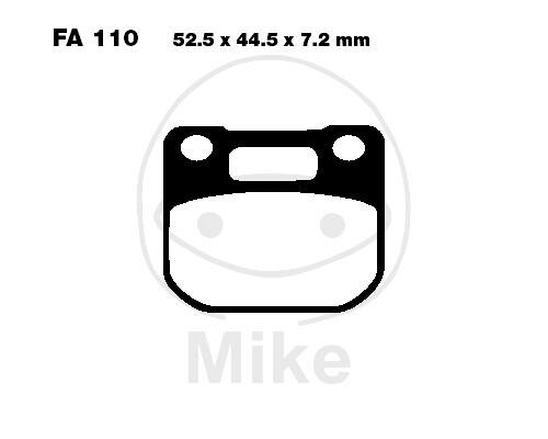 EBC Brake pads Standard FA110