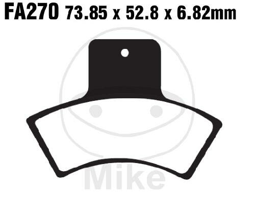 Pastilla de freno para Linhai 260 300 Polaris 250 330 400 500