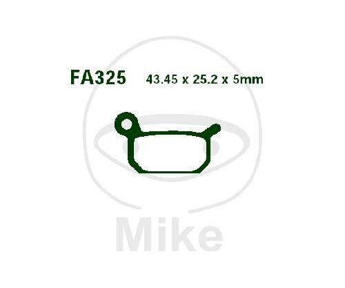 EBC Brake pads Standard FA325TT