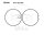 Brake pad set front for Kawasaki Suzuki
