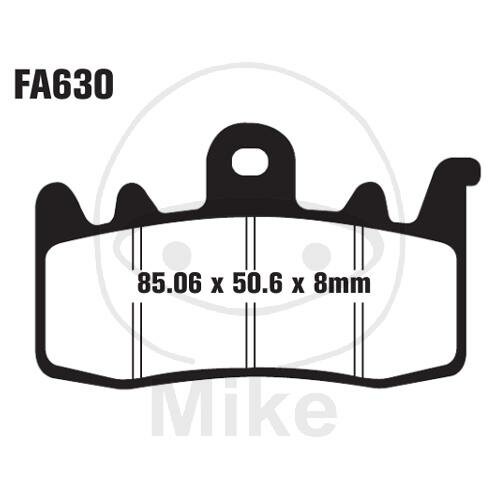 EBC Brake pad set Sinter HH FA630HH