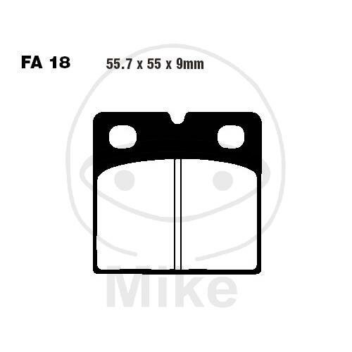 Brake pad for Benelli BMW Ducati Laverda Moto Guzzi MZ/MUZ Norton Peugeot