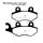 Plaquette de frein pour Hyosung MS3 250 Triumph 800 865 900 955 1050 1200