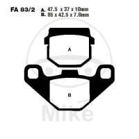 EBC Brake pads standard FA083/2TT