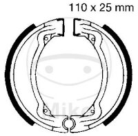 Brake shoes with spring for Yamaha DT FS1 RD YZ CPI...