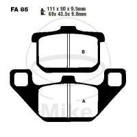 EBC brake pads standard FA085