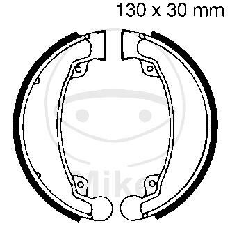 Brake shoes with spring for Daelim 125 Honda CB 125 250 CM 125 185 200 250 SYM 125