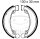 Brake shoes with spring for Daelim 125 Honda CB 125 250 CM 125 185 200 250 SYM 125