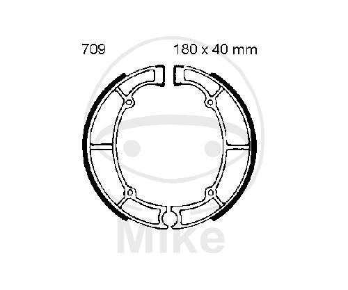 sabot de frein avec ressort pour Kawasaki VN 750 800 Z 400 550 650 750 ZL 600