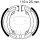 Brake shoes with spring for Suzuki DR-Z LT-Z Kawasaki KFX 50 80 125 80-19
