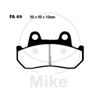 EBC Brake pad set Sinter HH FA069HH