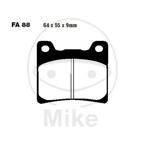 EBC Brake pad set Sinter HH FA088HH