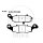 Brake pad for CFMOTO Kawasaki Suzuki