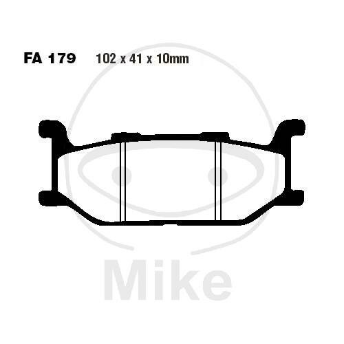EBC Brake pad set Sinter HH FA179HH