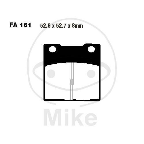 EBC Brake pad set Sinter HH FA161HH