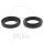 Fork seal set 31,7 x 42 x 7/9 for Aprilia Red Rose 50 Benelli 491 50 K2 50